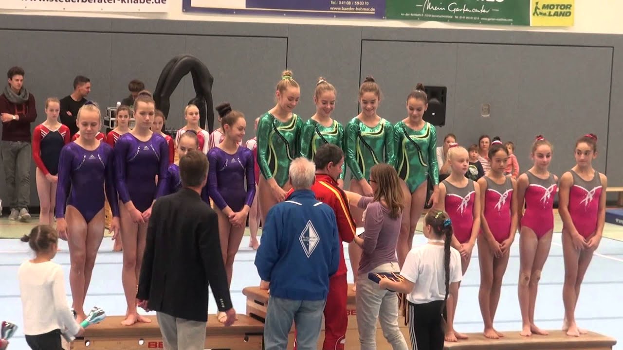 Deutschland-Pokal 2015 Siegerehrung AK13-15