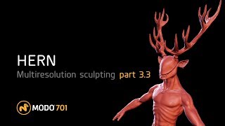 Tutorial: Mythical Character Creation in Modo: Part 3-3