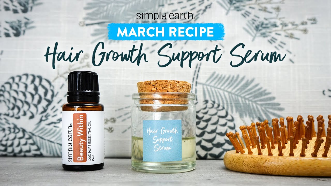 Hair Growth Serum Recipe with Essential Oils - YouTube