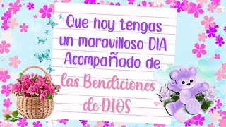 ▶BUENOS DIAS🌸🌼🌞 Dios te bendiga🙏 gif de buenos días