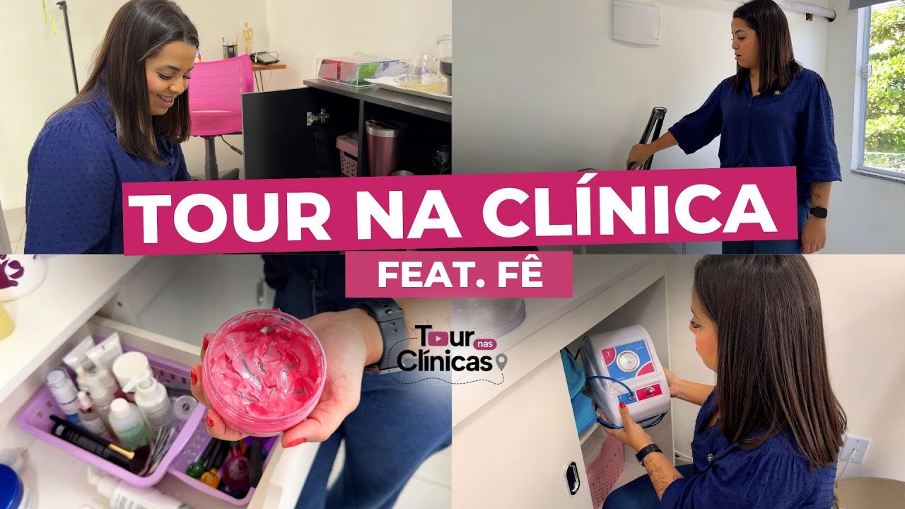 TOUR NA CLÍNICA DE ESTÉTICA ft. Fê Hollanda