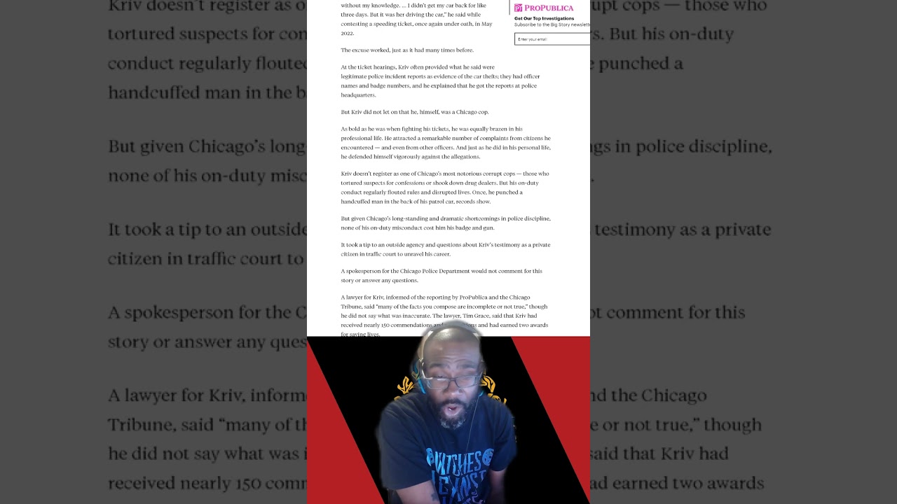 ⁣Chicago Cop lied on his ex-girlfriend to get out of multiple traffic tickets. #chicago