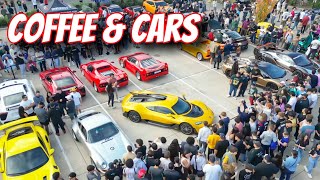 The CRAZIEST Carshow EVER! COFFEE AND CARS HOUSTON DEC 2025