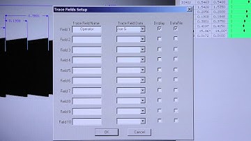 OASIS Training Video #10-Trace Field Set-Up