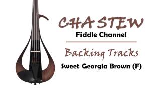 Sweet Georgia Brown in F :: Gypsy Jazz & Blues Violin Backing Tracks chords