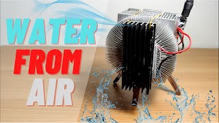 How to make water from air V2