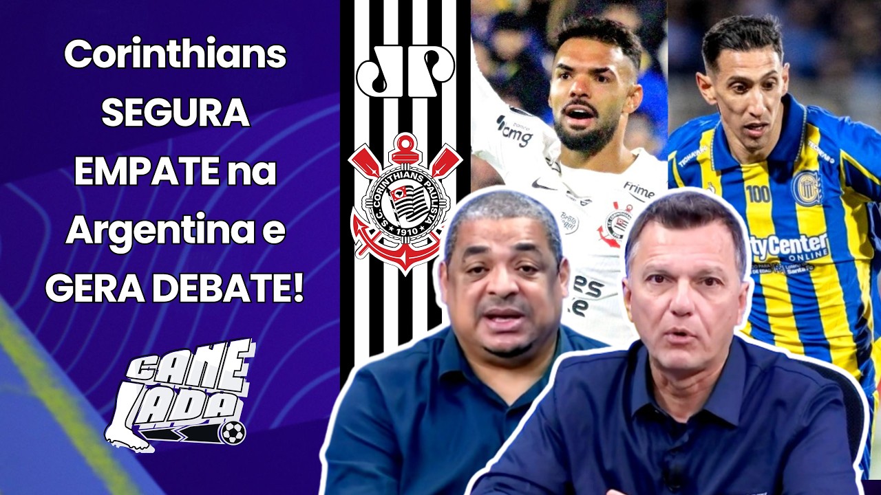 "EU JÁ VOU AFIRMAR AQUI! DEPOIS de HOJE, a CHANCE do CORINTHIANS..." EMPATE com ROSARIO CENTRAL!