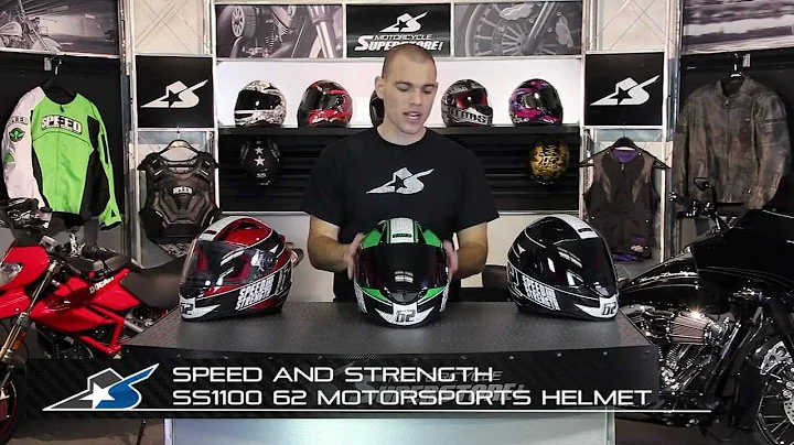 Speed and Strength SS1100 62 Motorsports Helmet from Motorcycle-Superstore.com