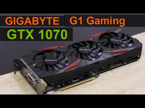 GIGABYTE GTX 1070 G1 Gaming Graphics Card Review - YouTube
