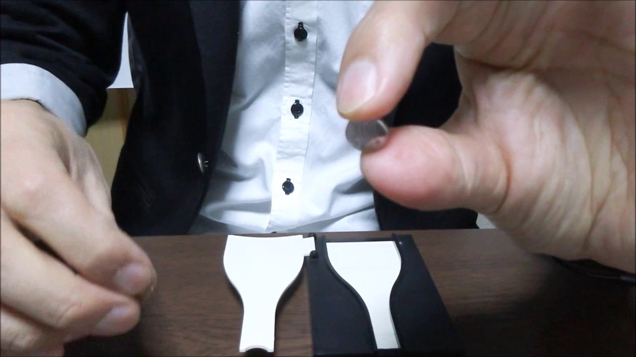テンヨー 小さくなるコイン - YouTube