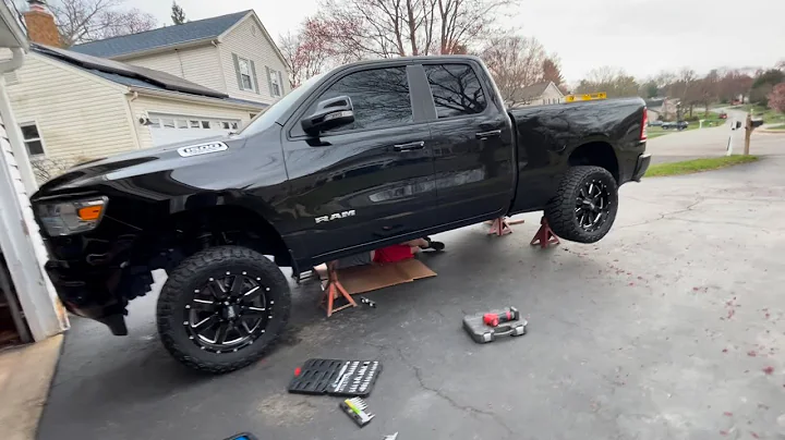 2019 Dodge ram 1500 transmission fluid change and PPE deep trans install.