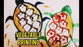 Tortoisevegetable Printing Activityकछआरग भरनRisingkids6