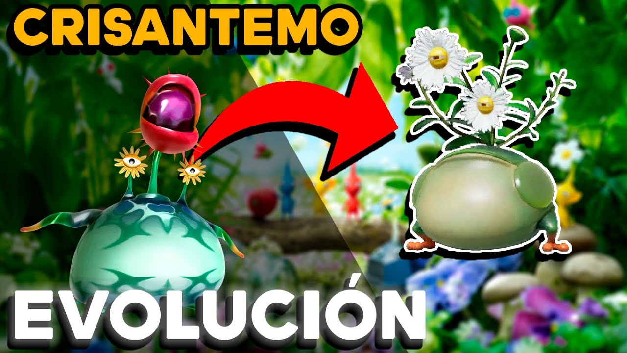 Evolución Pikmin! | Crisantemo Rastrero