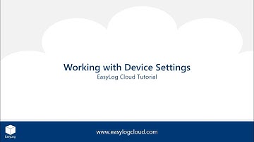 Working with Device Settings