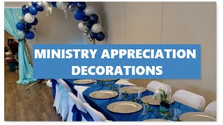 How to Decorate / Ministry / Pastor Appreciation
