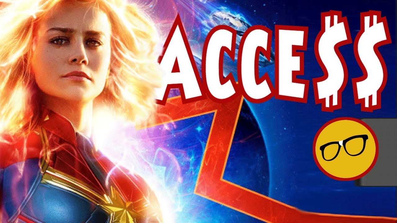 Captain Marvel: Access Media EXPOSED Admits They Are Access Media - YouTube