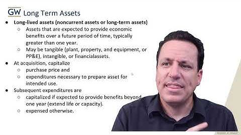 Capitalizing vs. Expensing