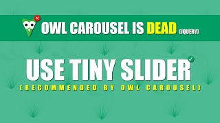 Owl Carousel is Dead (jQuery) | Use Tiny Slider (Vanilla JavaScript) | Bangla Tutorial by Habib Pro