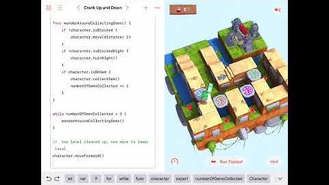Crank Up and Down (Solution 2) - Swift Playgrounds