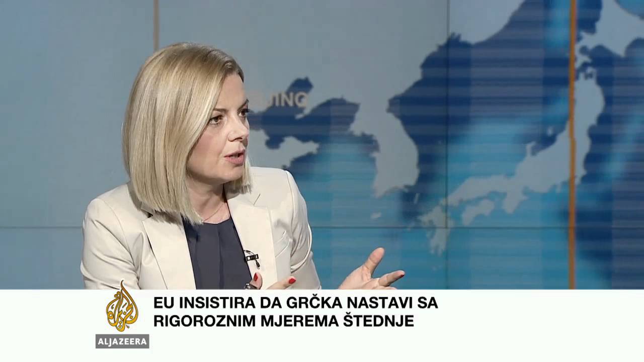 شكالييتش يتحدث عن العواقب المحتملة لخروج اليونان من منطقة اليورو - قناة الجزيرة البلقان