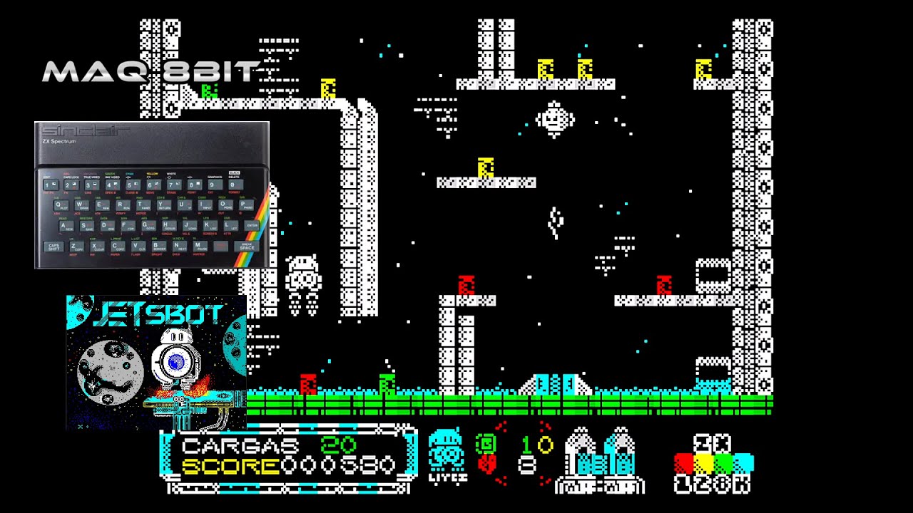 JETSBOT - ZX Spectrum 128K   💻 Autor  