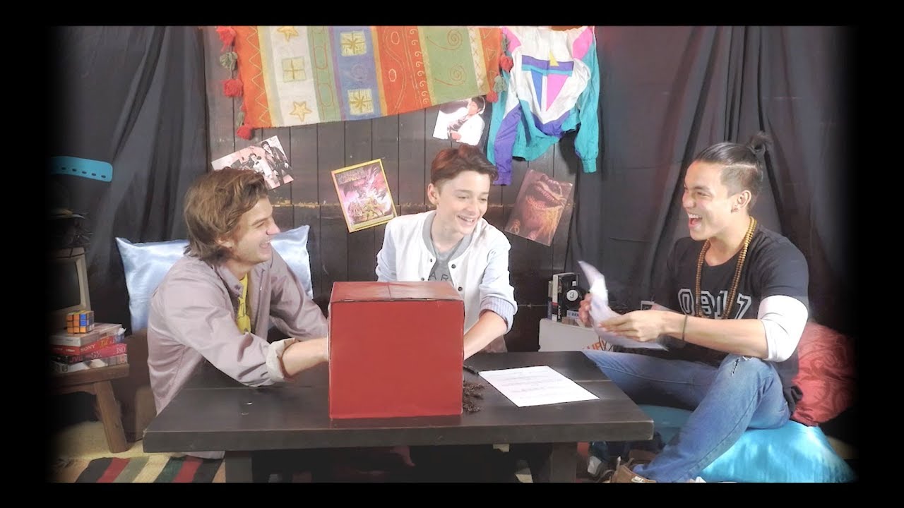 What's in the Mystery Box? (with Stranger Things 2 Cast ft. Will Byers and Steve Harrington)