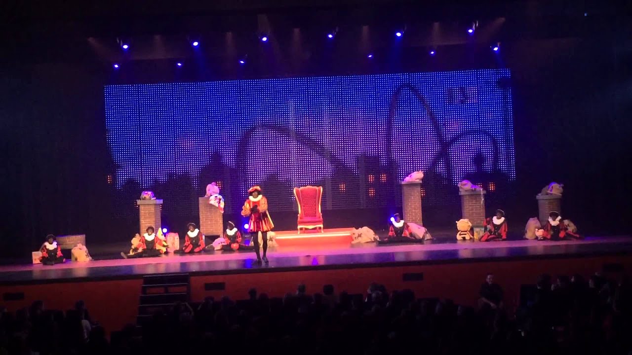 De zwarte pieten show + FCB @ plopsaland de panne