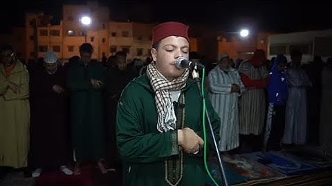 صلاة التراويح من مصلى حي الرحمة قطاع واو مدينة سلا للقارئ محمد السالمي