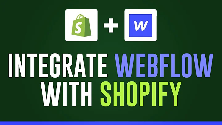 Streamline Your E-commerce Business: Integrate Webflow with Shopify