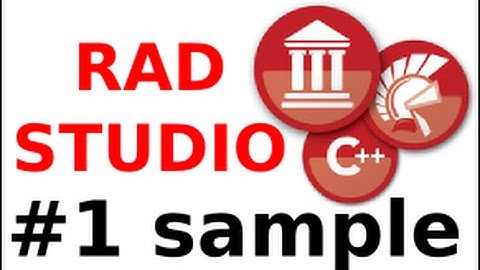 Rad Studio Delphi Toturial #1 Sample