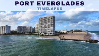 Timelapse of Port Everglades in Fort Lauderdale, Florida - December 23, 2025 Ft Lauderdale Time Lapse