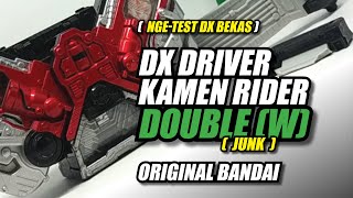 DX Driver Kamen Rider DOUBLE W [ Double Driver ] Test Sabuk Original Bandai Bekas Junk Second Used