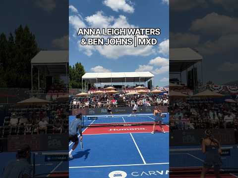 This Mixed Doubles rally 👏👏 @Anna.Leigh.Waters @BenJohns_pb