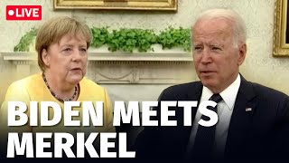 LIVE: Biden, Merkel Hold Press Conference in Washington | The Epoch Times