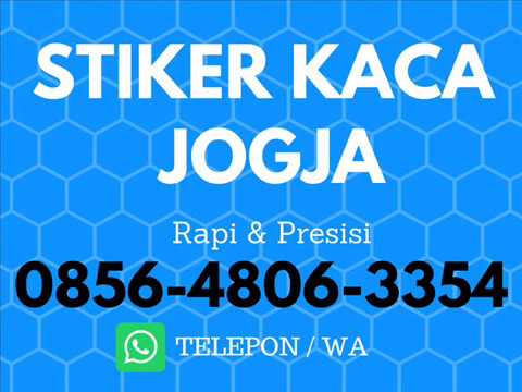  Stiker  Kaca  Film Jogja  WA 0856 4806 3354 Stiker  Kaca  