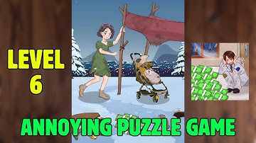 Annoying Puzzle Game Level 6: Please Help Mother and Child Improve Their Lives