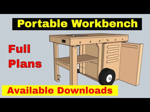 portable workbench full plans