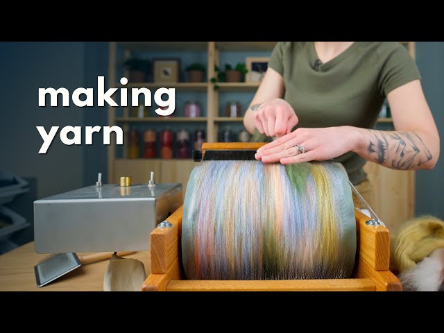 carding combing spinning TsoLay Wool Fiber Drum Machine, Manual Wool Machine, Sheep Fleece Drum Carder, Fast Color Mixing, Combing, Spinning, for DIY Craft Make Felt Animals, Handmade Enthusiasts : Arts, Crafts & carding-machine