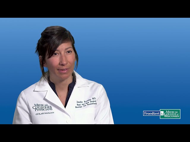 Watch What are the symptoms of early stage laryngeal cancer? (Jennifer Bruening, MD) on YouTube.