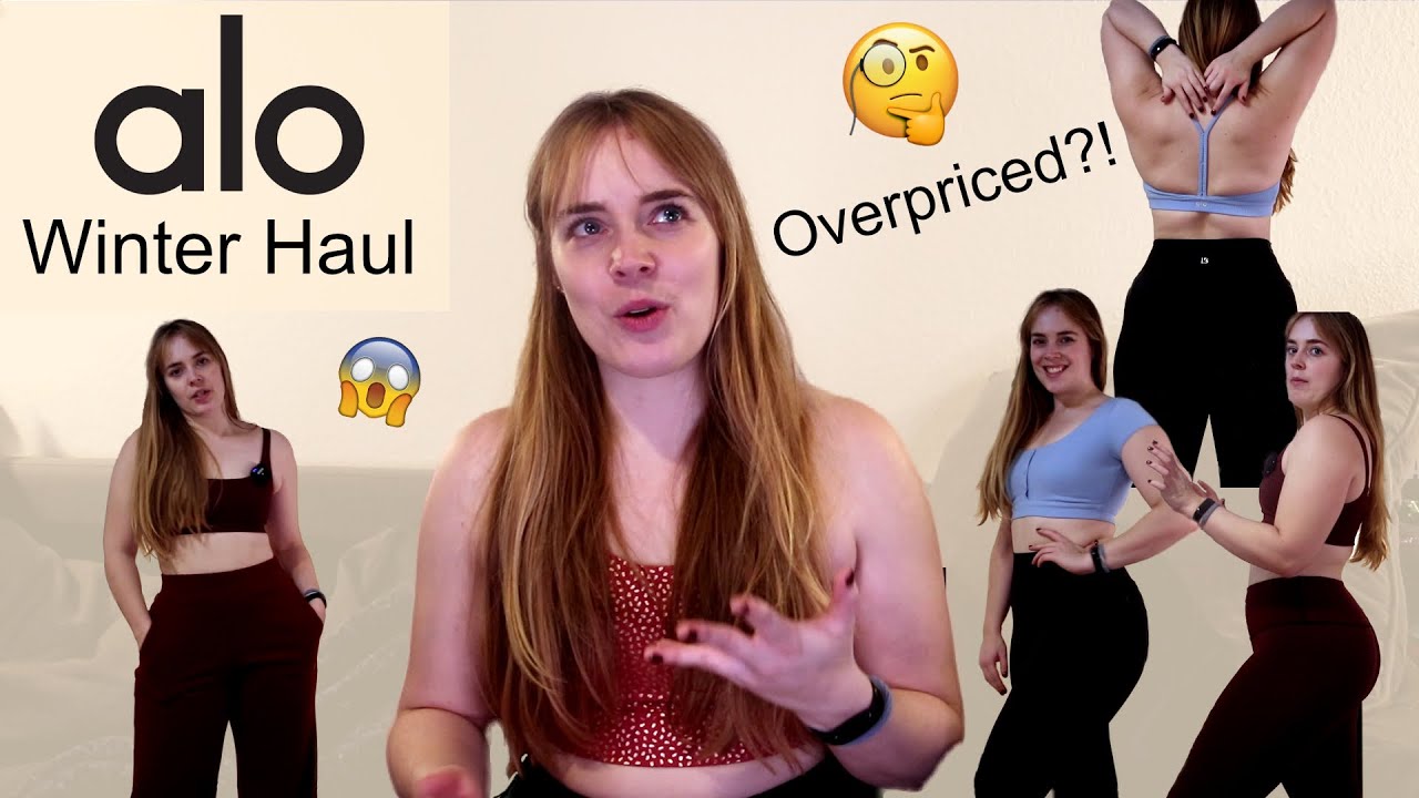 Alo Yoga Winter Haul  Overpriced Or Cute?! 