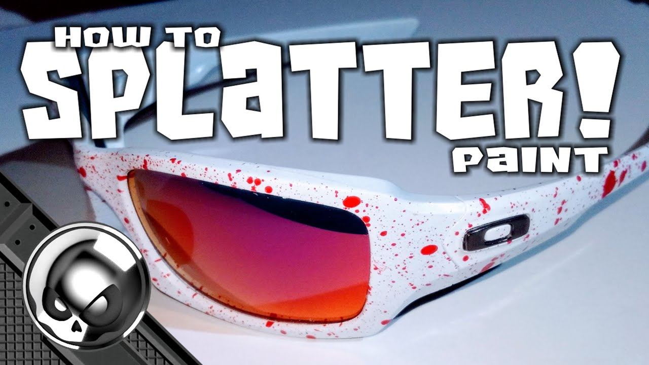 Top 3 Splatter Paint Tricks - How to Paint Splatter - YouTube