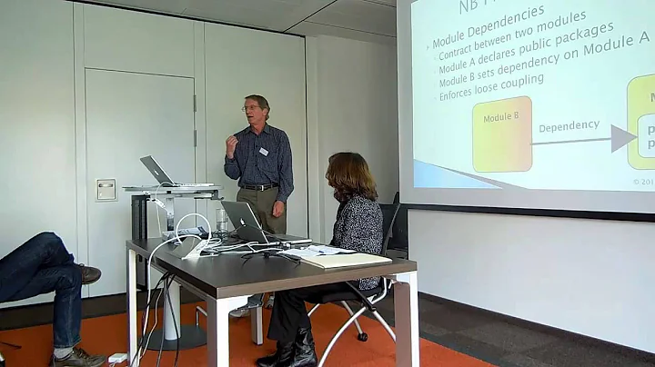 Paul & Gail Anderson at NetBeans Day in Germany