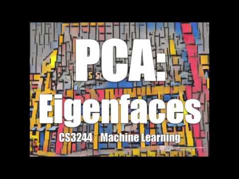 11.pre.05 « PCA: Eigenfaces « Machine Learning « NUS School of Computing