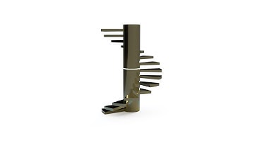 Spiral Stair - FUSION 360