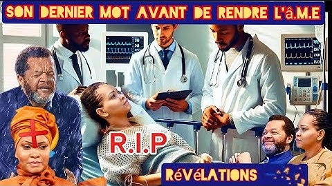 LES DERNIERS MOTS DE BLANCHE TUNISIE AVANT SON D€C€S mon mari Marcelo Tunisi m