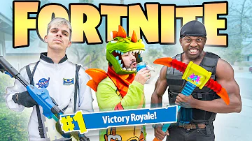 Fortnite SQUADS in REAL LIFE