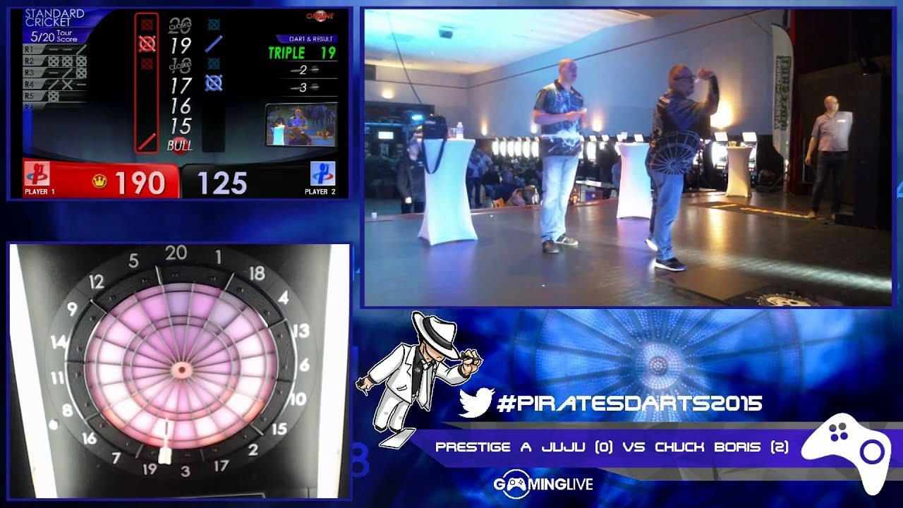 Pirates Darts Compétition 2015 Jour 1 Prestige 08 YouTube