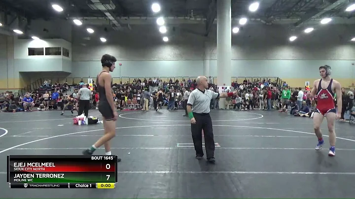 High School (11th - 12th Grade) 160 Ejej McElmeel Sioux City North Vs Jayden Terronez Moline WC