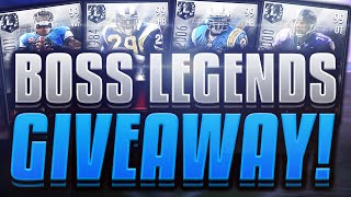5X Ultimate Boss Legend Giveaway - Madden Mobile 16