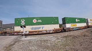 Southbound Norfolk Southern 29A rolls thru Harriman Tennessee  